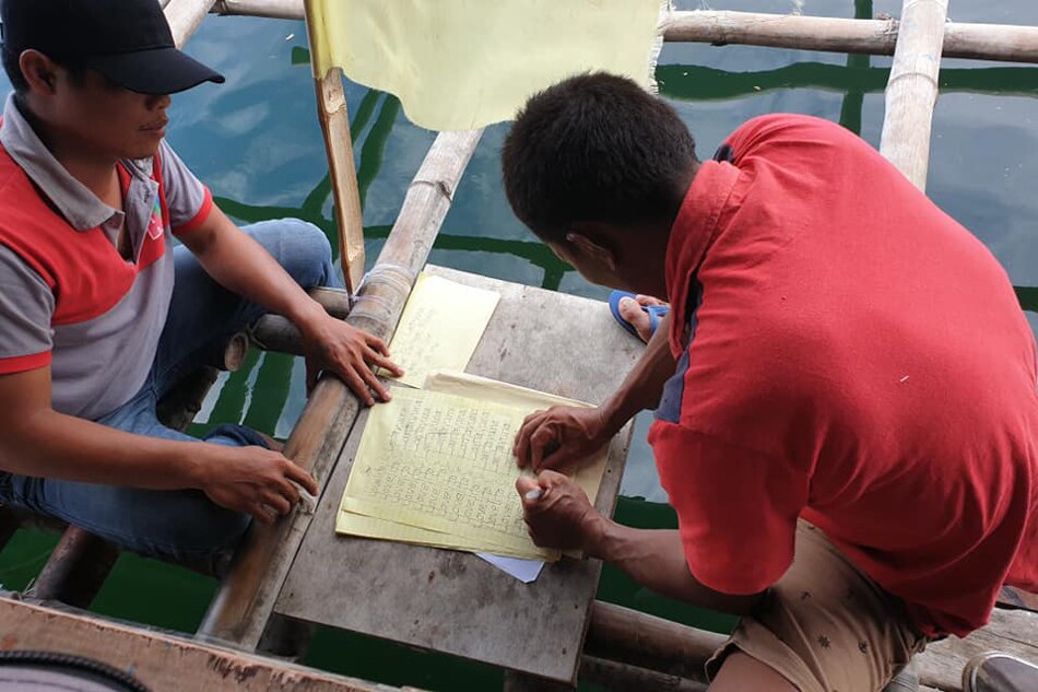 TINGNAN: Floating school sa Davao del Sur 2