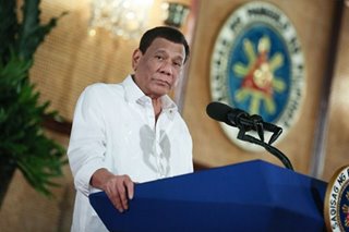 Duterte approves deputizing soldiers, police for Compostela plebiscite