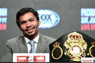 Boxing: 'Kinakabahan,' says Pacquiao on Thurman's trash talk
