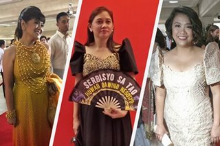 Mga disenyong Pinoy inirampa ng mga mambabatas, bisita sa SONA 2019