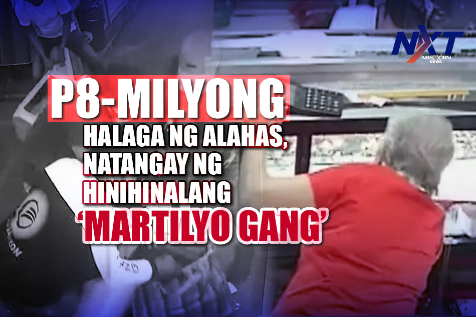 P8-milyong halaga ng alahas, natangay ng hinihinalang 'Martilyo Gang ...