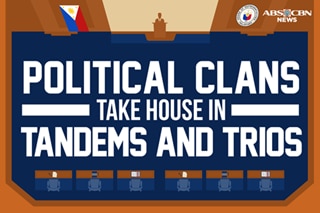 Political clans take House seats in tandems and trios