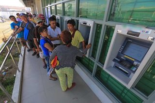 milf and friends at atm machine Milf and friends at atm machine