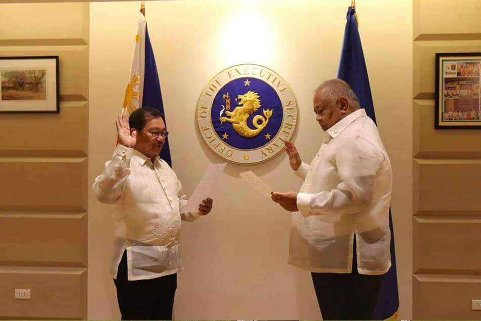 Pi&#241;ol takes oath as Mindanao dev’t agency chief 1