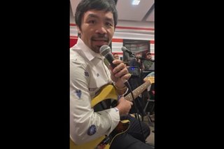 WATCH: Pacquiao rehearses 'Buwan' for first major concert