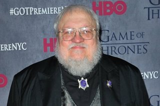 'Game of Thrones' creator George R. R. Martin is typing