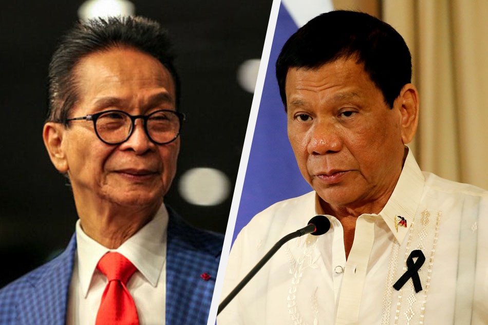 Palace distances Duterte from early release of heinous crime convicts ...