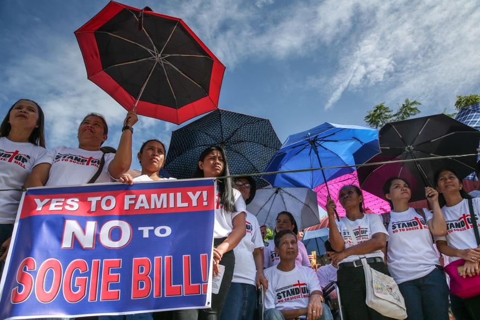 &#39;It’s dangerous&#39;: Groups say SOGIE equality bill discriminatory 1