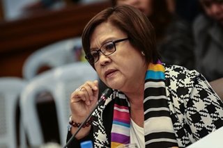 De Lima says high-profile convicts moved for ‘coaching’ in drug cases vs her