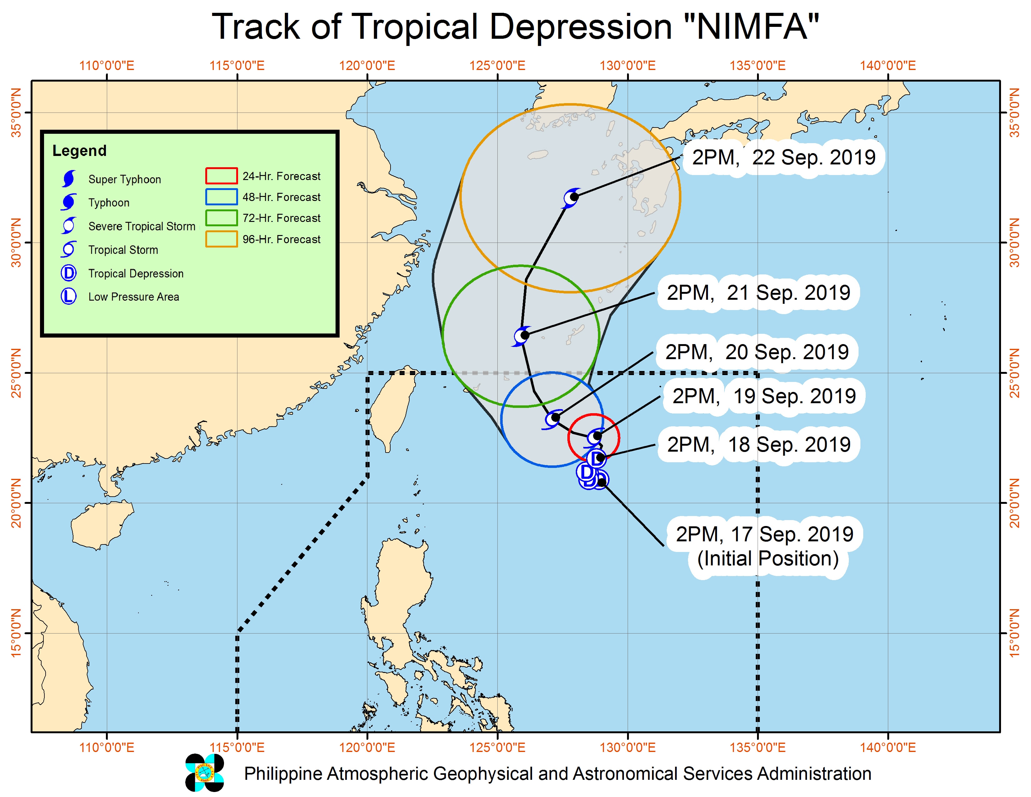 Monsoon rains to persist as Nimfa moves slowly over Philippine Sea 1