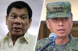 Duterte orders new AFP chief to end communist insurgency