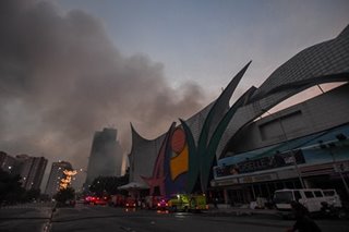 Fire hits Star City in Pasay