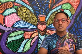 Pinoy artist creates mural promoting gender identities