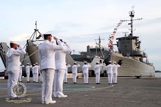 Pinakamatandang patrol ship ng PH Navy, ipinagretiro na
