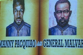 Pagbida ni Pacquiao sa biopic ni Miguel Malvar tinutulan ng kaanak