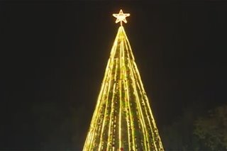 TINGNAN: Higanteng Christmas tree sa South Cotabato, gawa sa recyclables