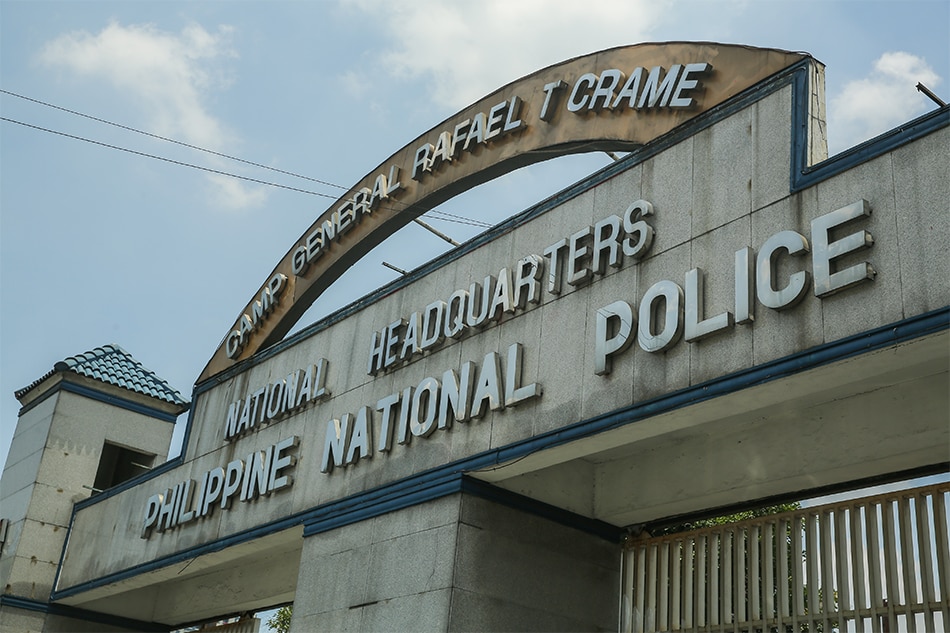 Philippine National Police Headquarters, Camp Crame in Quezon City. Jonathan Cellona, ABS-CBN News