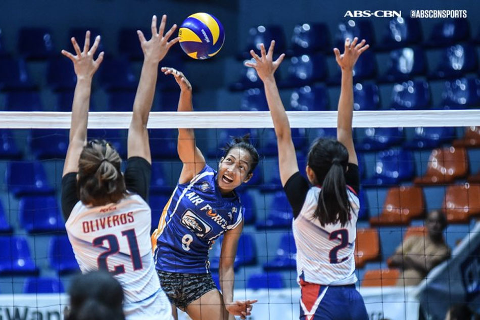PVL: Philippine Air Force back in win column 1
