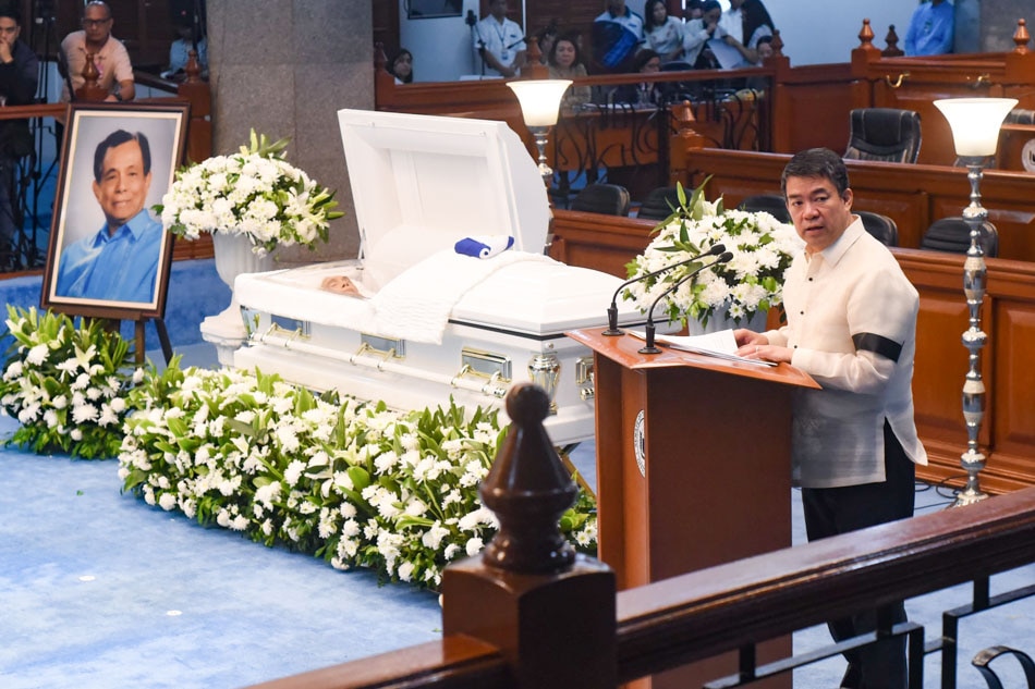 Senate pays respects to former Senate President Pimentel | ABS-CBN News