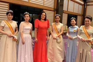 Sara Duterte mingles with world leaders in Japan banquet as she subs for dad