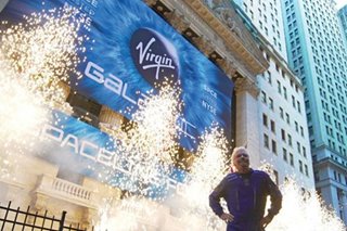 Virgin Galactic becomes first space tourism company to land on Wall Street