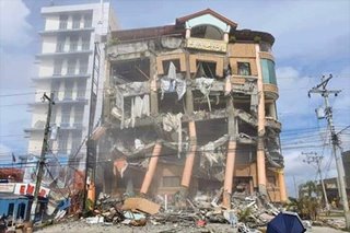 Kidapawan hotel nearly collapses after magnitude 6.5 quake, several injured