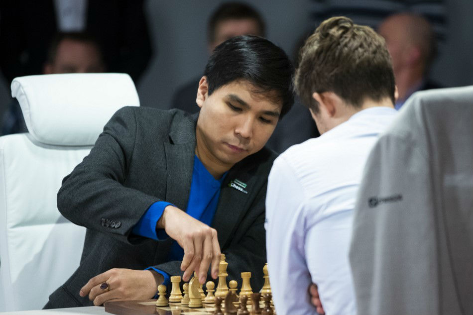 US' Wesley So defeats chess world champ Magnus Carlsen to win