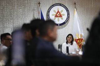 Robredo: Agencies to complete baseline data on drug campaign by end of year