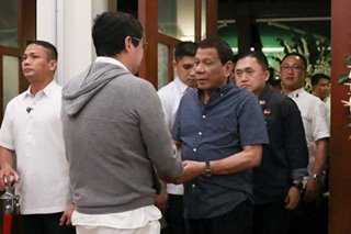 Duterte visits John Gokongwei, Bong Tan wakes