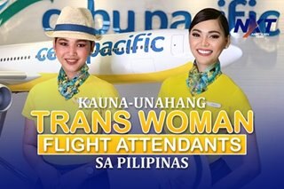 Kauna-unahang trans woman flight attendants sa Pilipinas