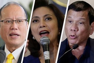 Aquino asks Duterte: Can you appoint someone you do not trust?