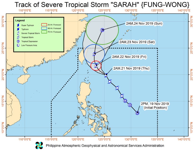 Sarah Intensifies Into Severe Tropical Storm | ABS-CBN News