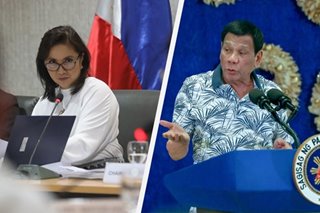 Robredo camp tells Duterte: 'Why be insecure if you have a 91 percent approval rating?'