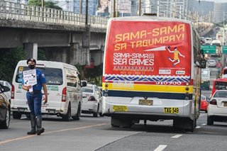 MMDA appeals to motorists for help for smooth traffic flow on SEA Games opening