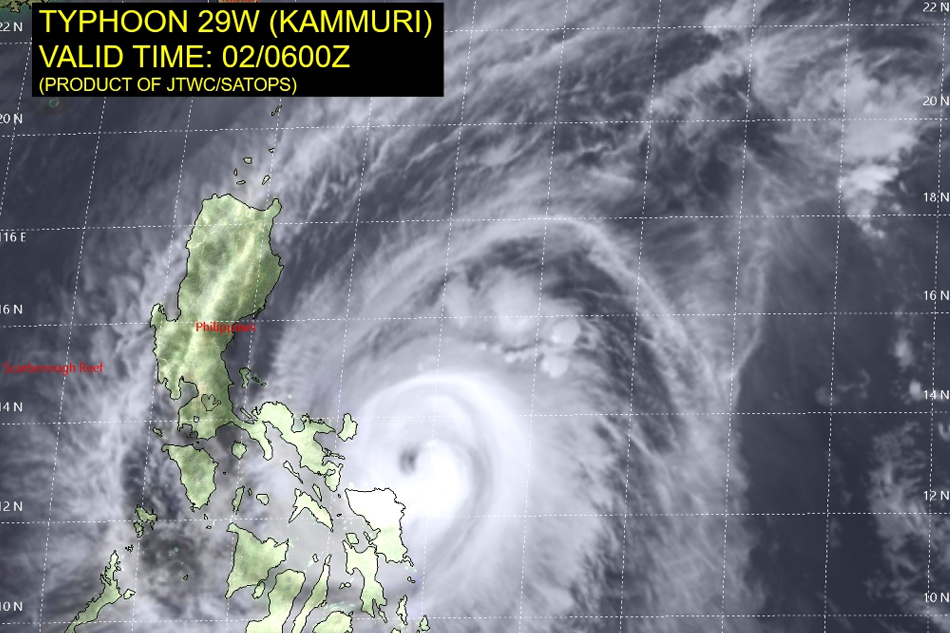 Bagyong Tisoy lumakas, mga lugar na nasa Signal no. 3 nadagdagan