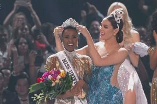 Kandidata ng South Africa kinoronahang Miss Universe 2019