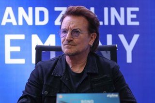 U2’s Bono unveils blood-by-drone delivery service plan in PH