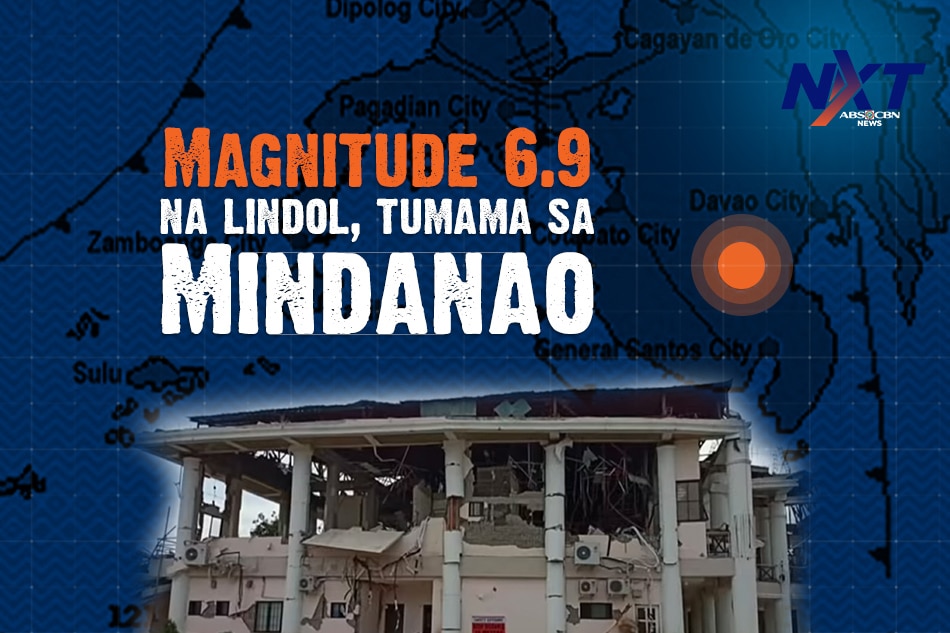 Magnitude 69 Na Lindol Tumama Sa Mindanao Abs Cbn News 0545