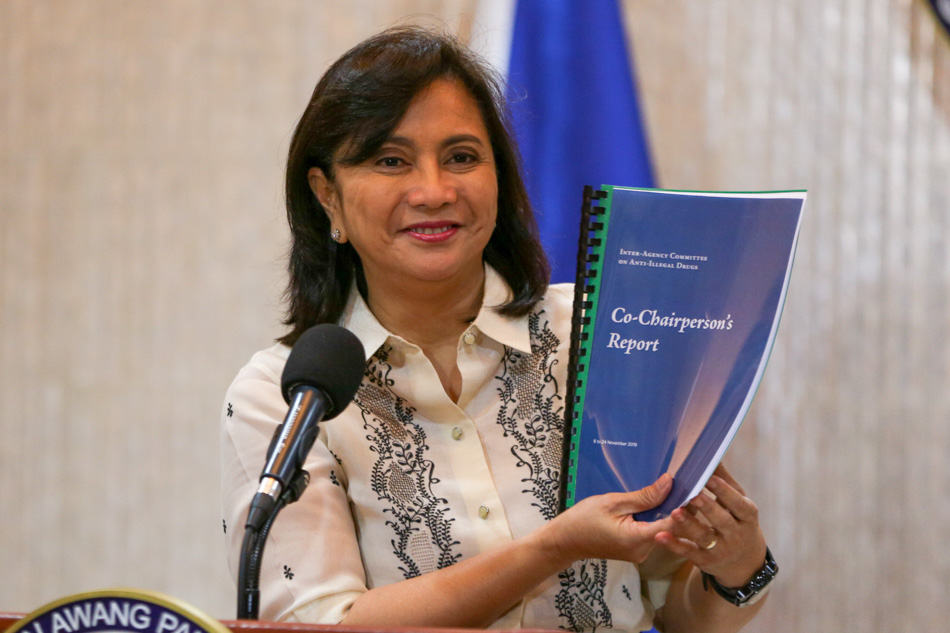 VP Robredo defers release of drug report, focuses on earthquake relief