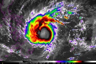Christmas storm ‘Ursula’ barrels closer to Visayas, Luzon