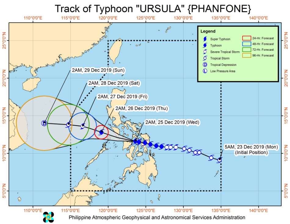 Christmas typhoon Ursula strengthens near Iloilo 2