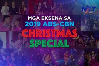 Mga eksena sa 2019 ABS-CBN Christmas Special