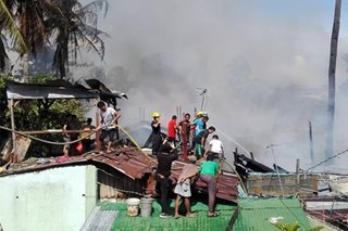 Ilang bahay natupok sa sunog sa Zamboanga City