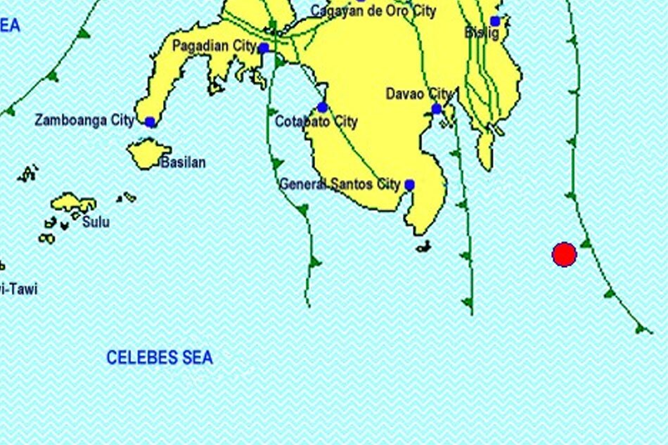 Magnitude-4 quake hits Davao Occidental; no damage expected 1