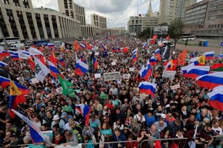 Over 20,000 rally in Moscow as election anger boils over