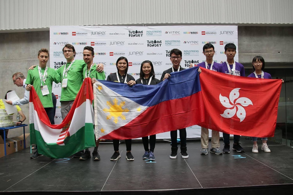 PH robotics team wins gold in Denmark tourney 1