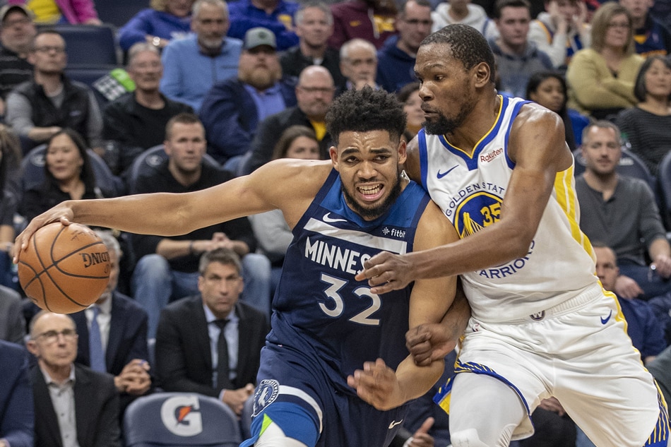 NBA: Towns, T-Wolves top Warriors on controversial finish | ABS-CBN News