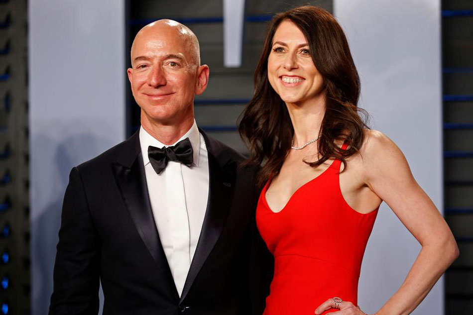 Amazon's Bezos, ex-wife reach biggest divorce deal in history | ABS-CBN