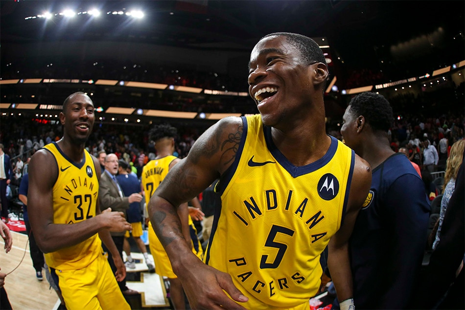 NBA Sumner's lastsecond FTs lift Pacers over Hawks ABSCBN News