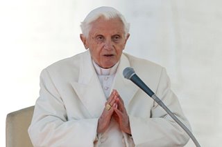 Sexual revolution led to abuse crisis: ex-Pope Benedict